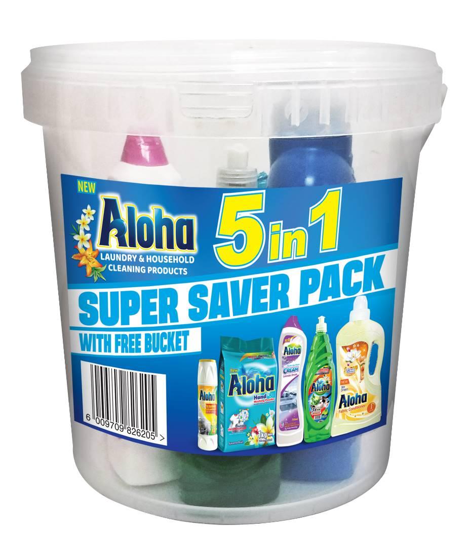 Aloha Household 5 In 1 Bucket