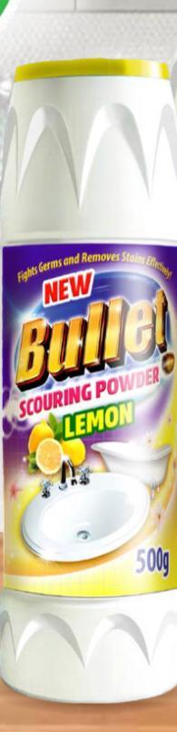 Bullet Scouring Powder Lemon 12 X 500g