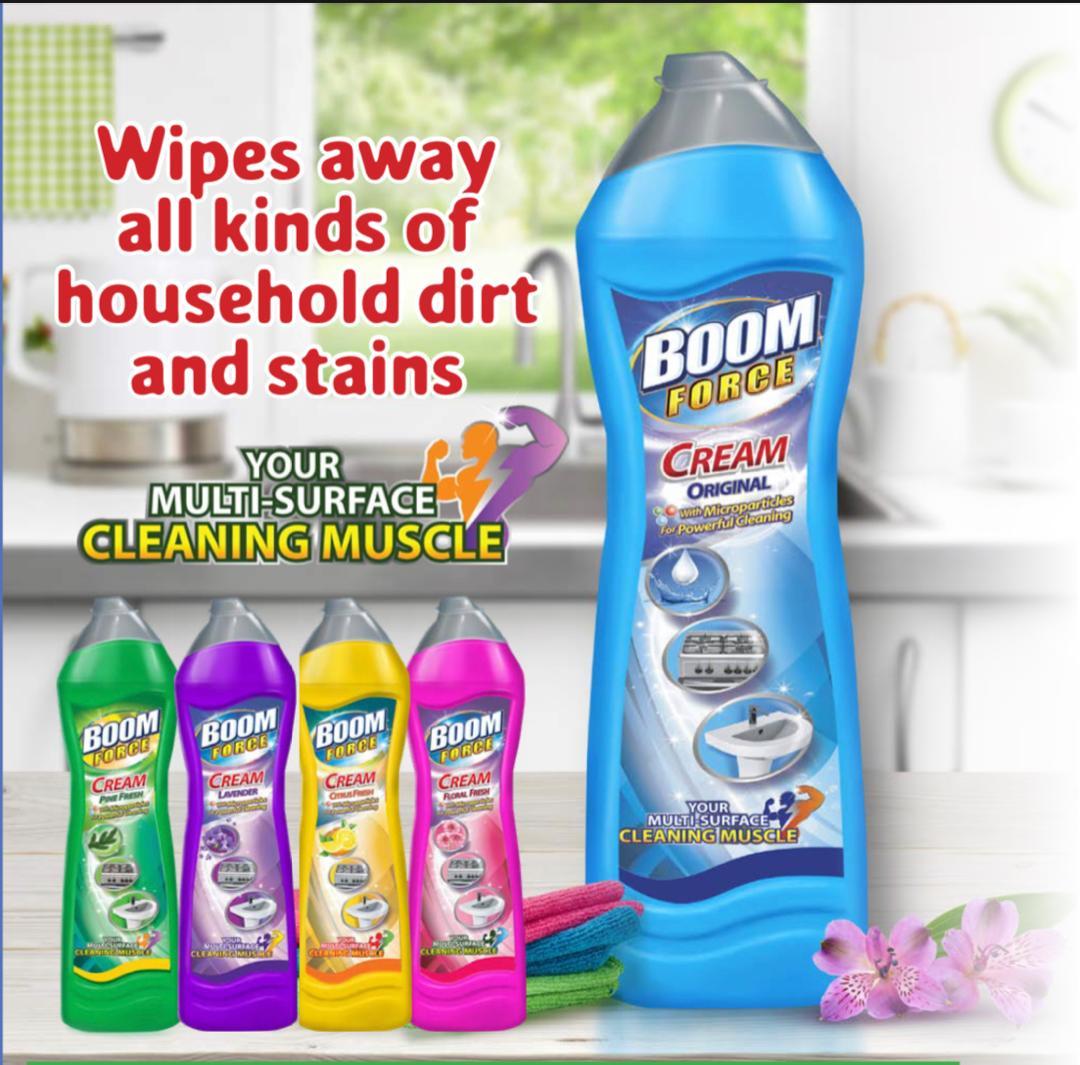 Boom Force Cream Assorted 25x750ml