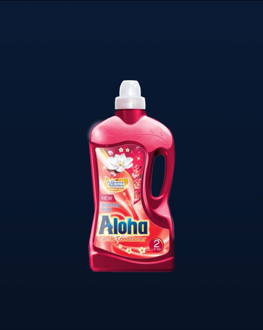 Aloha Fabric Conditioner Blooming Rose 6 X 2 Ltr