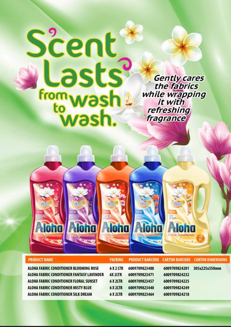 Aloha Fabric Conditioner Assorted 6x 2ltr