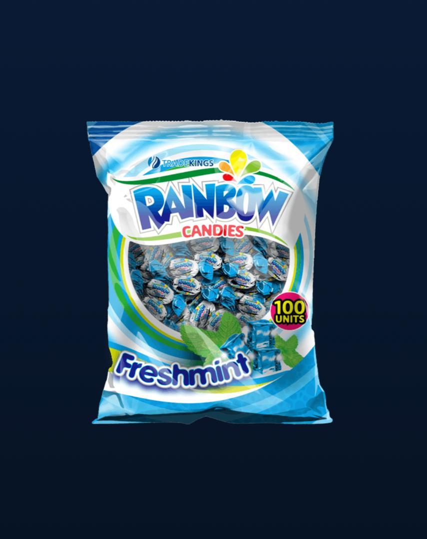 Rainbow Sweets Fresh Mint 20 X 100